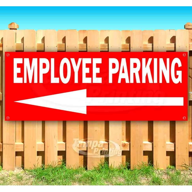 Flag, Many Sizes Available Store Advertising New Employee Parking 13 oz Heavy Duty Vinyl Banner Sign with Metal Grommets Flag, Many Sizes Available Store Advertising New Employee Parking 13 oz Heavy Duty Vinyl Banner Sign with Metal Grommets